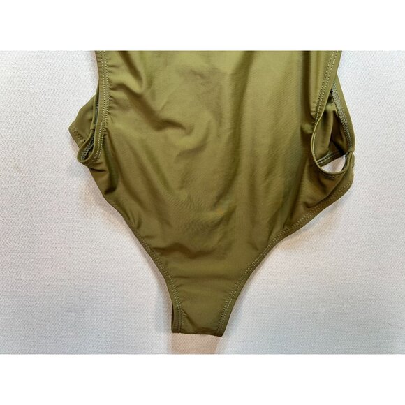 Sunny Co Clothing One Piece Swimsuit Womens Medium Sleeveless Open Back Beach - Picture 4 of 9